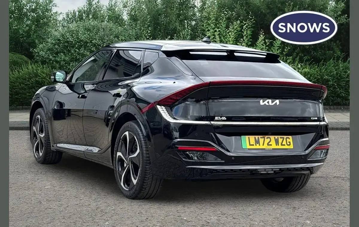 Used Kia EV6 GT-Line S 166 kW (226 HP) 2023 Midnight black SUV