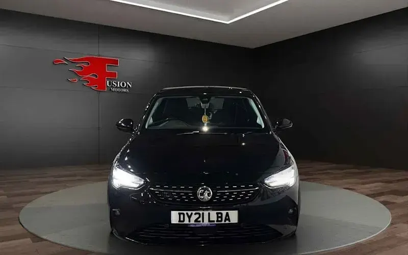 Used Vauxhall Corsa Elite 101 HP (74 kW) 2021 Black Hatchback