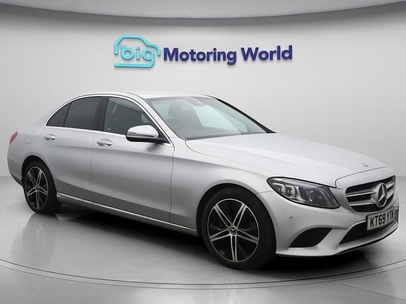 Silver Used 2020 Mercedes C200 Premium Sedan | £14,750 (Good price) - Image 1/4