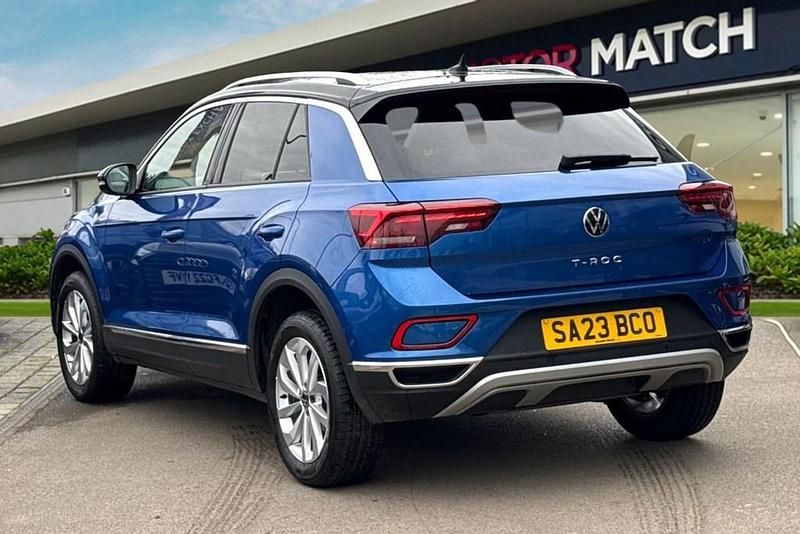 Usado VW T-Roc Style 150 HP (110 kW) 2023 Azul SUV