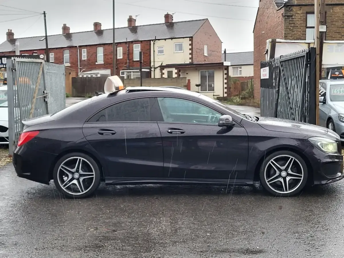 Used Mercedes CLA220 AMG 170 HP (125 kW) 2014 Purple Sedan