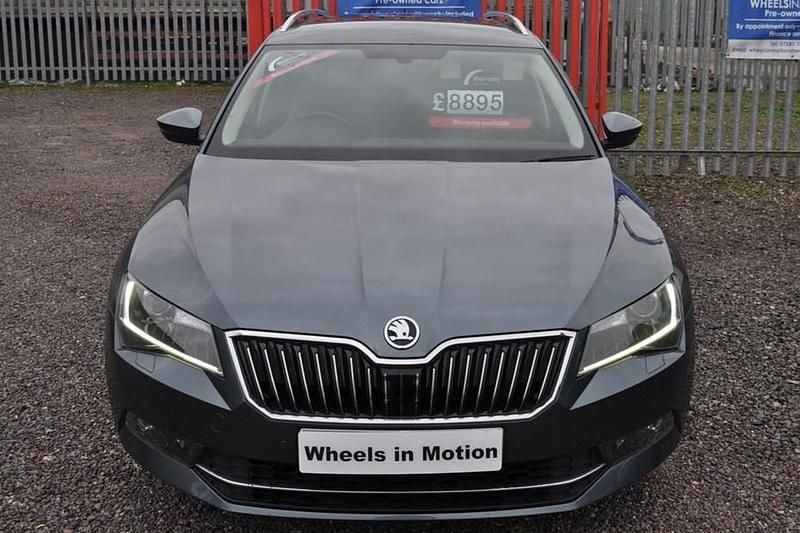 Grey Used 2017 Skoda Superb SE L Executive Estate | £8,895 (Fair price) - Image 1/1