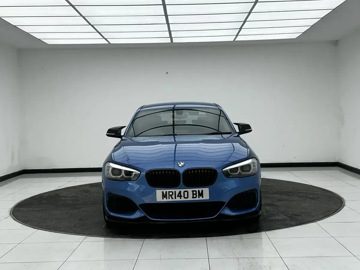 Used BMW M140 M Sport 340 HP (250 kW) 2018 Blue Hatchback