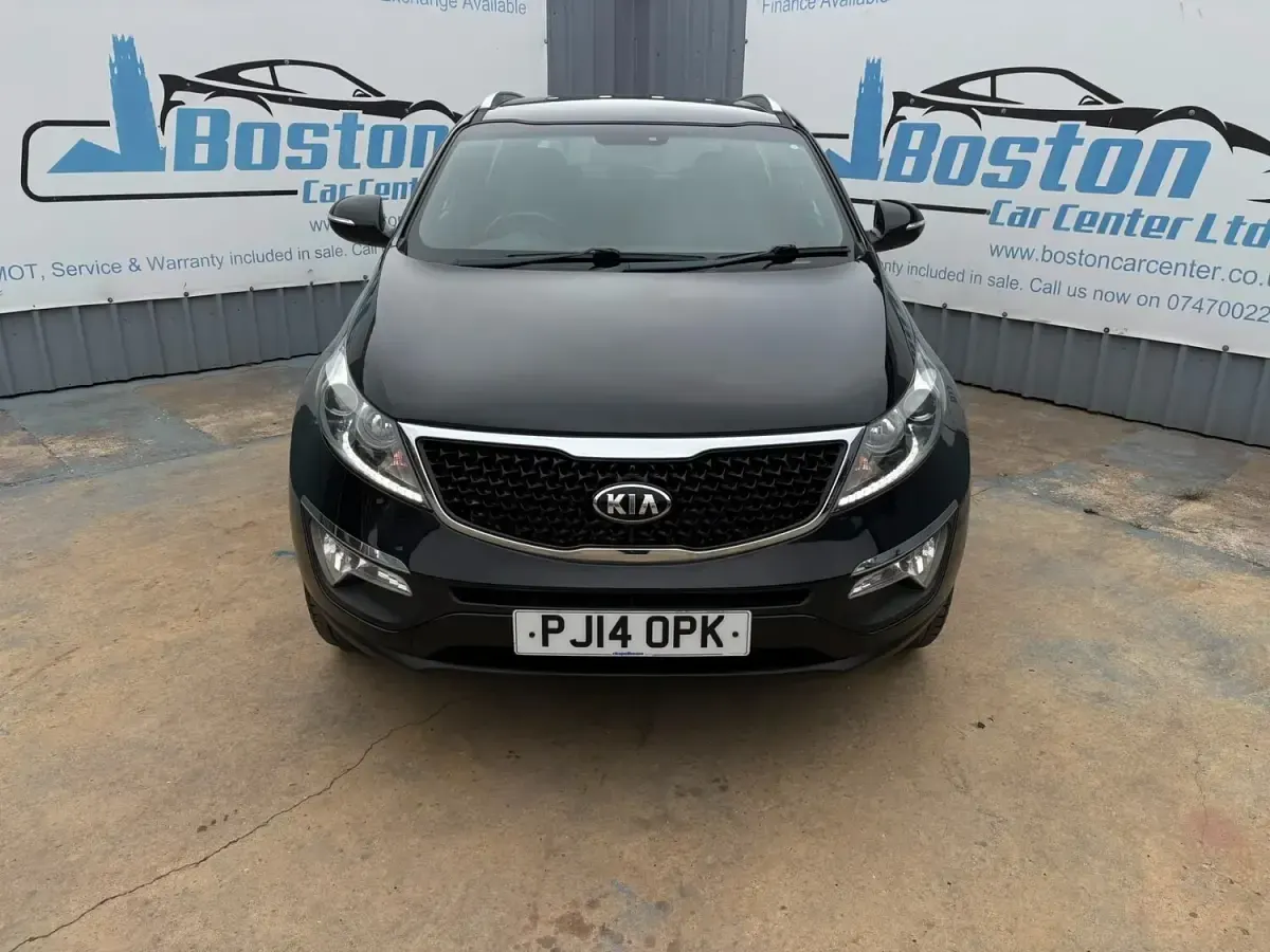 Used Kia Sportage 115 HP (84 kW) 2014 Black SUV
