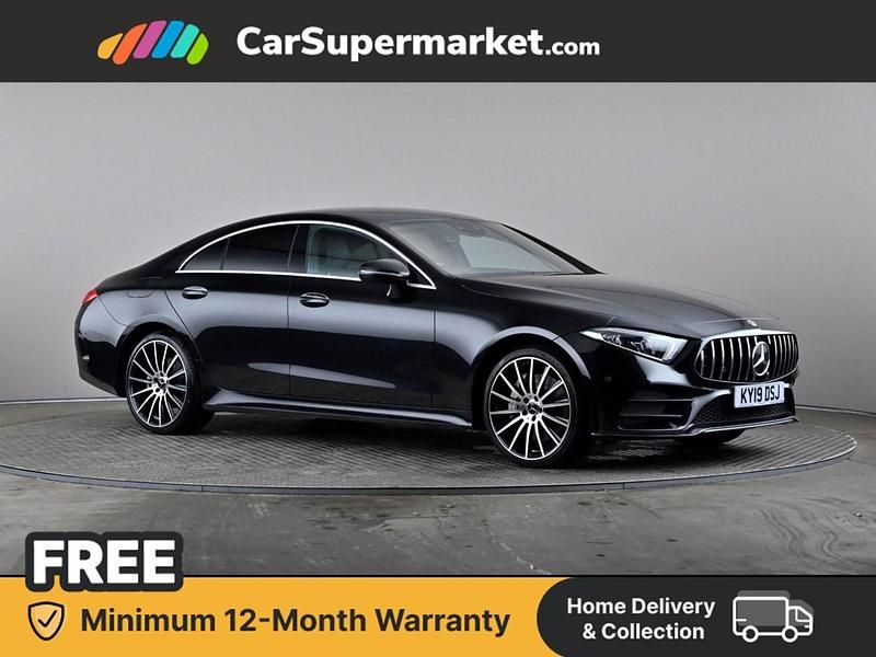 Used Mercedes CLS350 AMG line 2019 Black Coupe