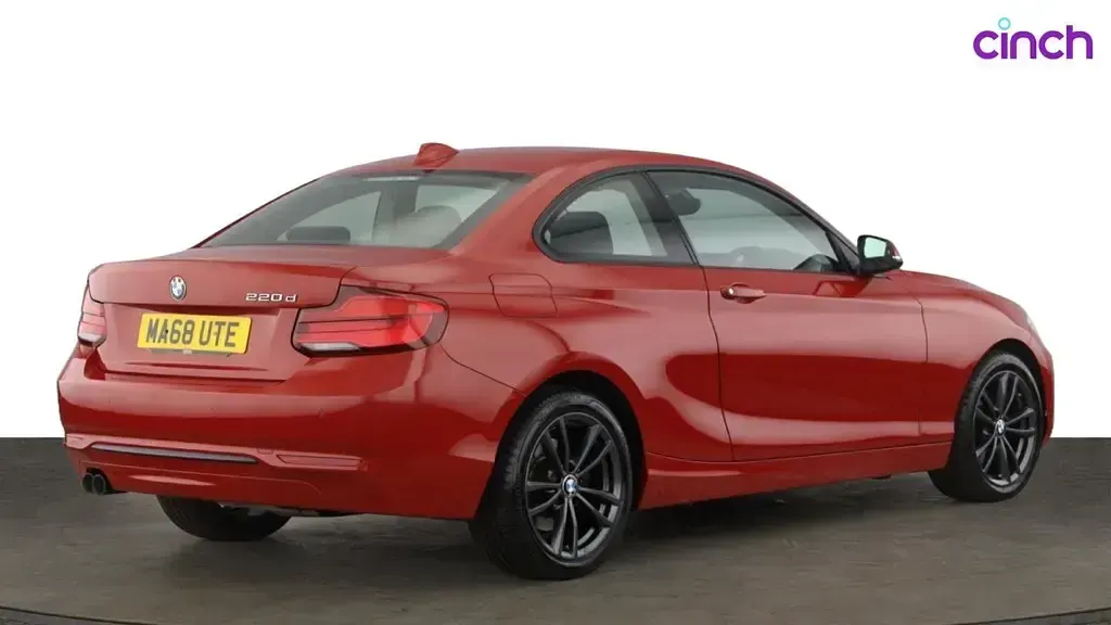 Used BMW 220 Sport Line 2018 Red Coupe