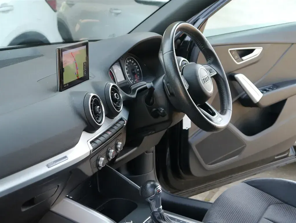 Used Audi Q2 S-Line 190 HP (139 kW) 2018 Mythos black SUV
