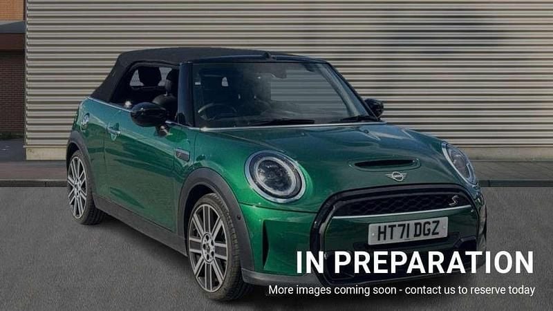 Green Used 2022 Mini Cooper S Cabriolet Exclusive Cabriolet | £22,150 (Fair price) - Image 1/4