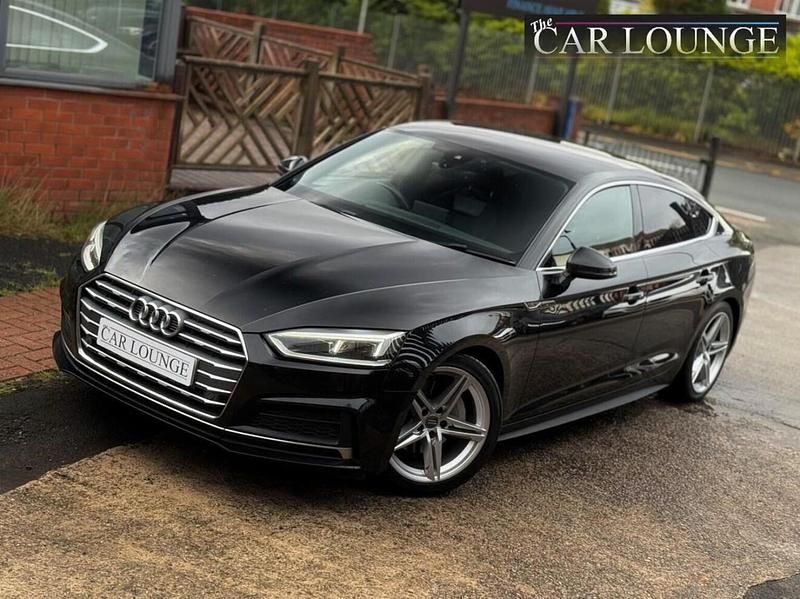Used Audi A5 Sportback S-Line 190 HP (139 kW) 2017 Black Hatchback