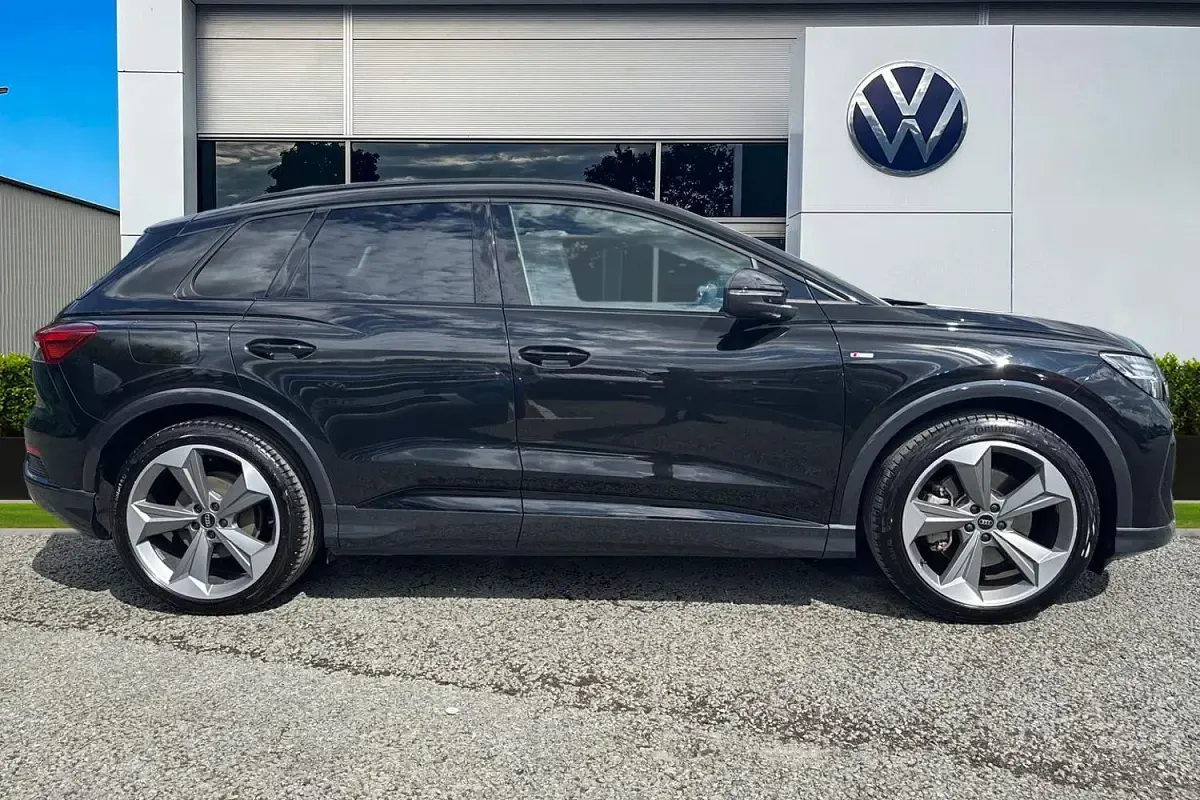 Used Audi Q4 e-tron Black Edition 210 kW (286 HP) 2024 Black SUV