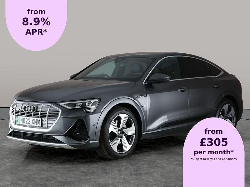 Grey Used 2022 Audi e-tron S-Line SUV | £21,833 (Good price) - Image 1/2