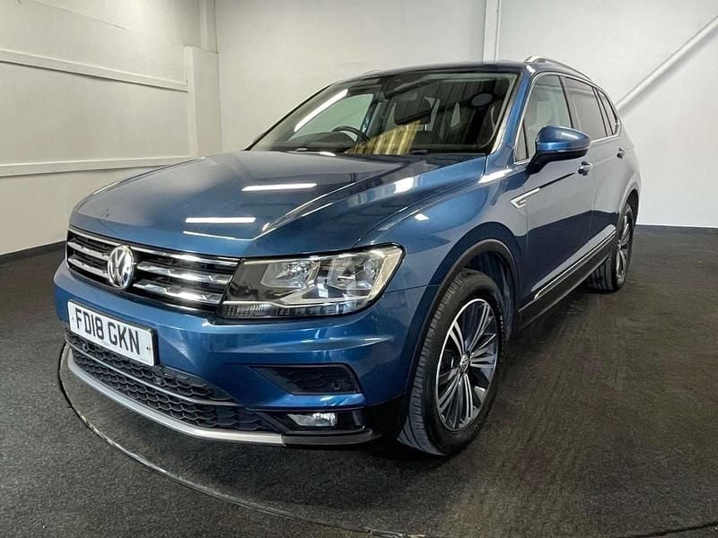 Used VW Tiguan Allspace SE 150 HP (110 kW) 2018 Blue SUV