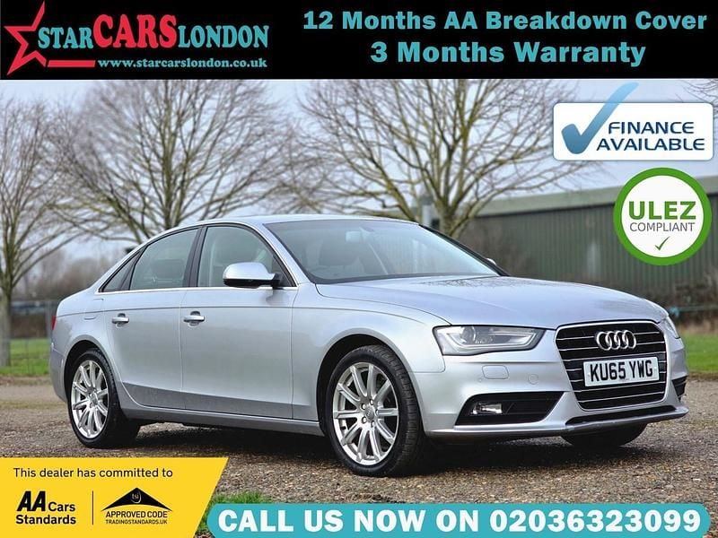 Used Audi A4 Design 170 HP (125 kW) 2015 Silver Sedan