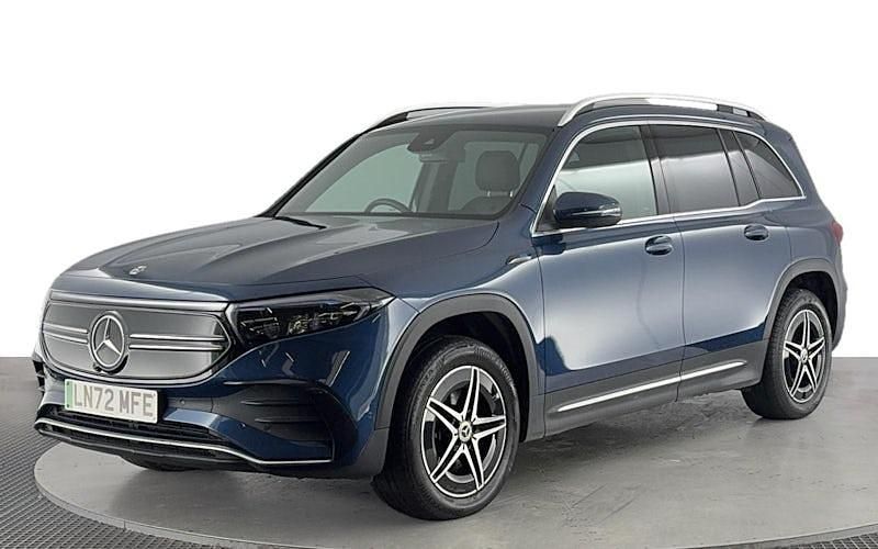 Used Mercedes EQB350 AMG line 214 kW (292 HP) 2022 Blue SUV