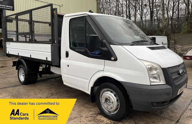 Used Ford Transit 125 HP (91 kW) 2014 White Cabriolet