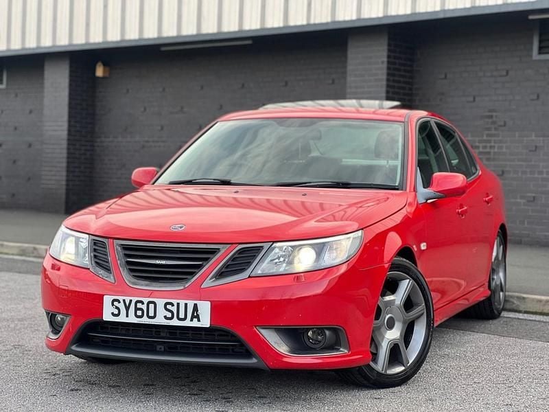 Used Saab 9-3 Aero 2010 Red Sedan