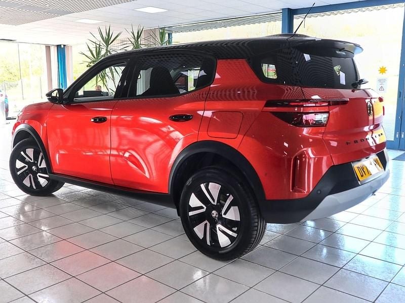 New Vauxhall Frontera 2025 Canyon orange SUV