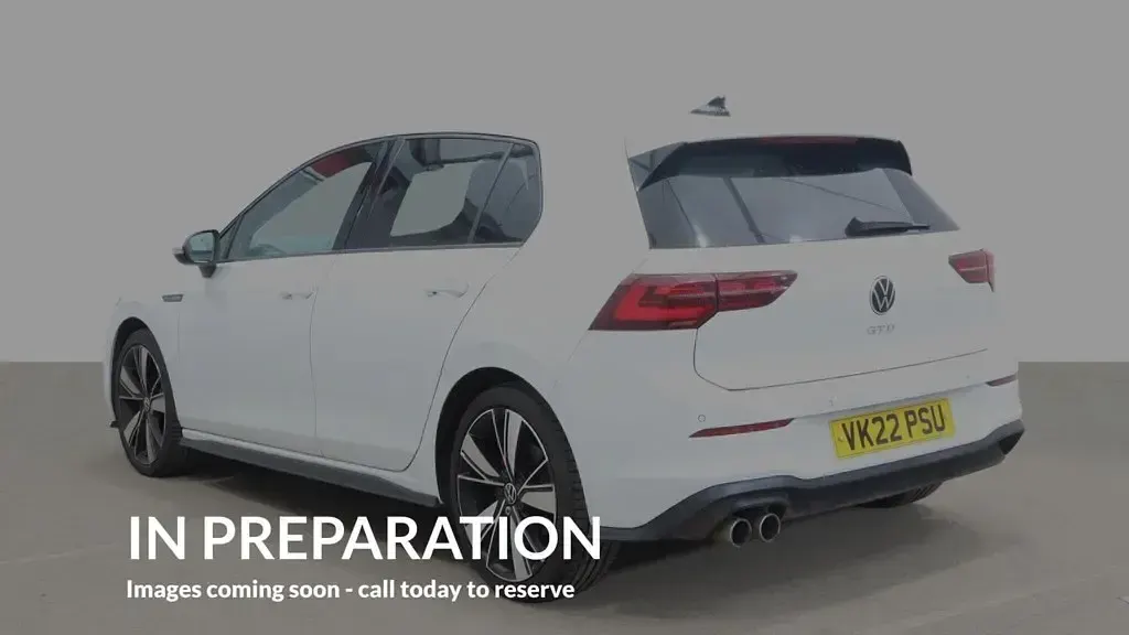 Used VW Golf VIII GTD 2022 White Hatchback