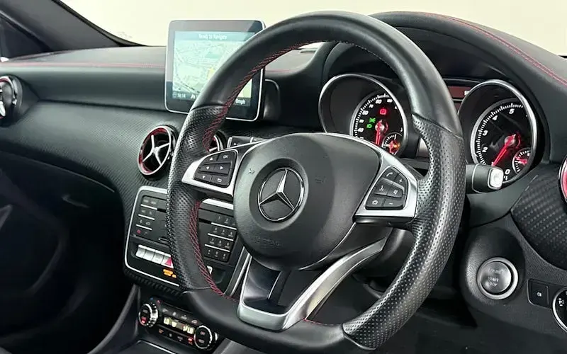Used Mercedes A250 Premium 218 HP (160 kW) 2017 Grey Hatchback