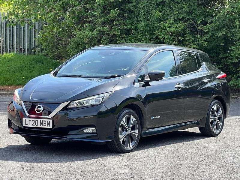 Used Nissan Leaf Tekna 160 kW (218 HP) 2020 Black Hatchback