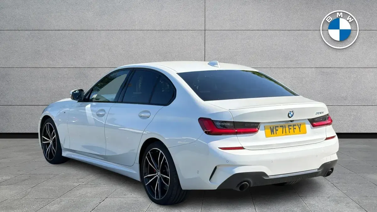 Used BMW 330 M Sport 254 HP (186 kW) 2021 White Sedan