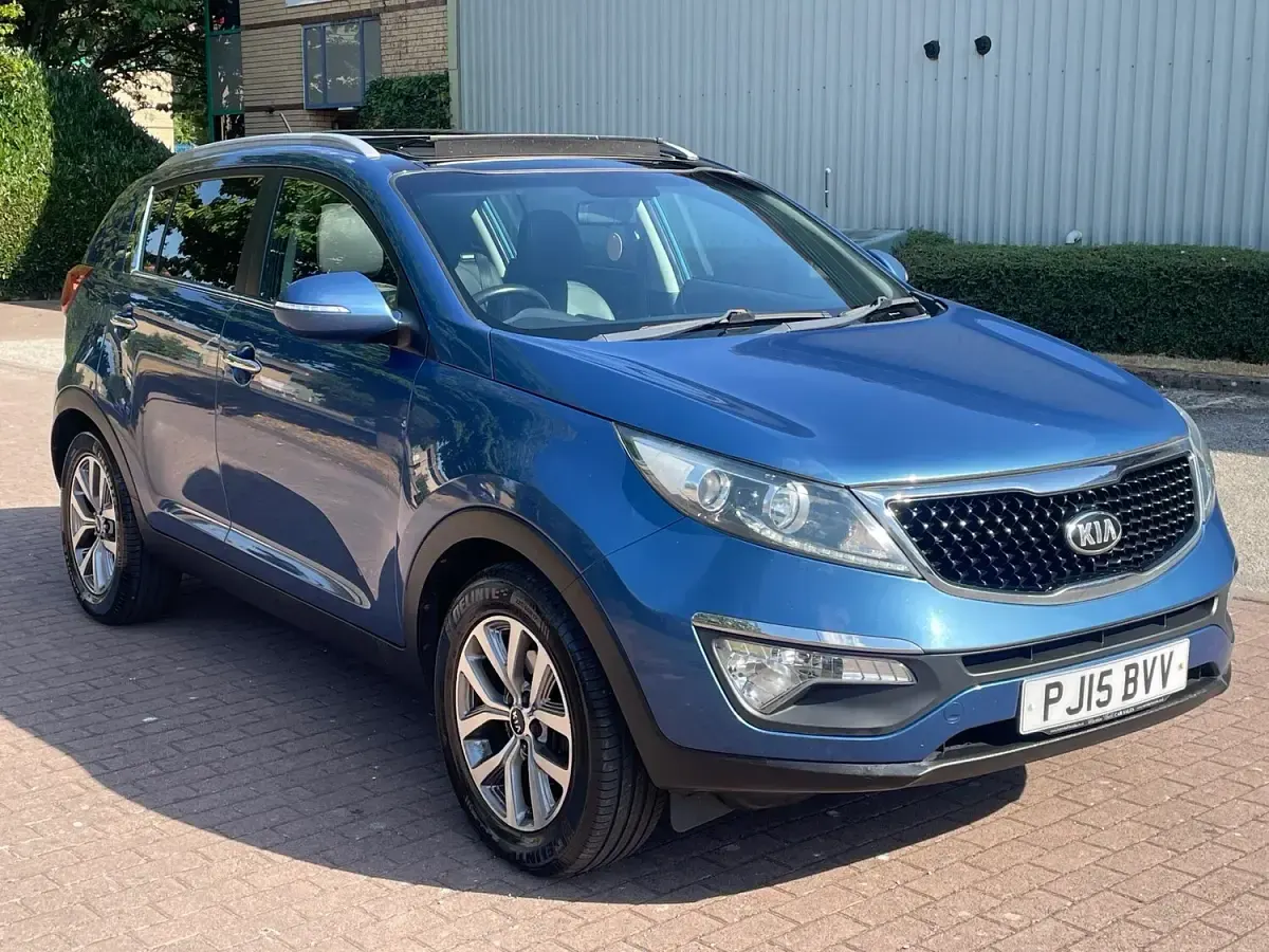 Used Kia Sportage 134 HP (98 kW) 2015 Blue SUV