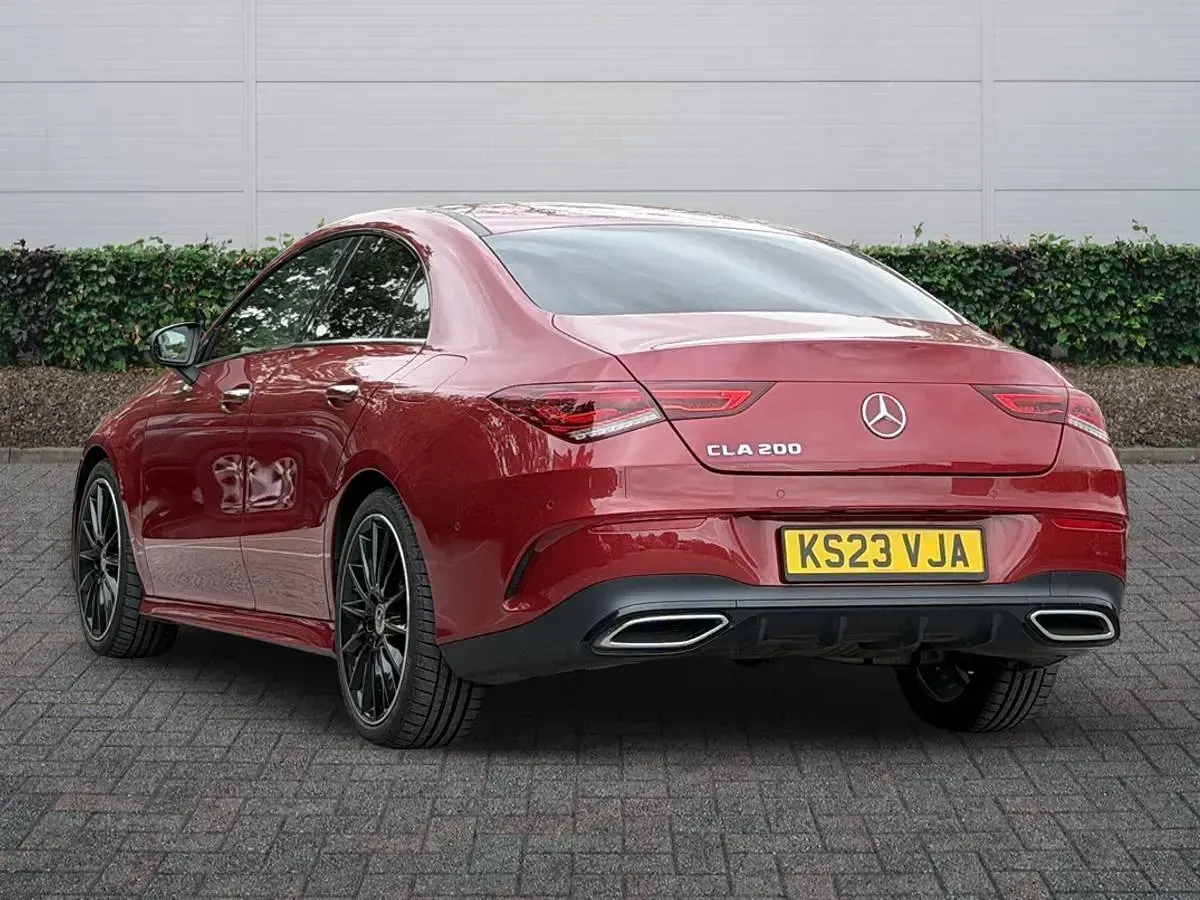 Used Mercedes CLA200 AMG Line Premium Plus 2023 Red Coupe