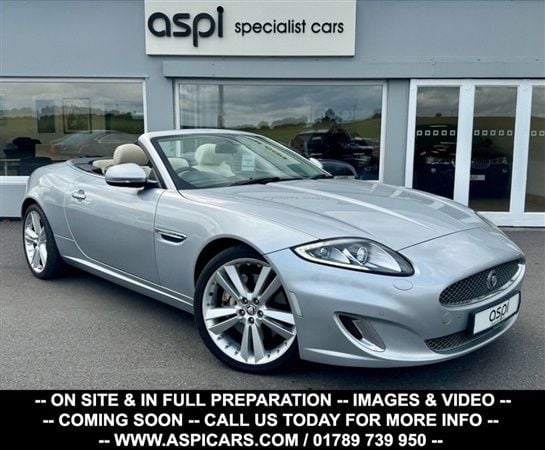 Silver Used 2012 Jaguar XK Cabriolet | £20,500 (Fair price) - Image 1/1