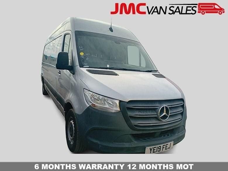 Silver Used 2019 Mercedes Sprinter Van | £18,995 (Expensive) - Image 1/4