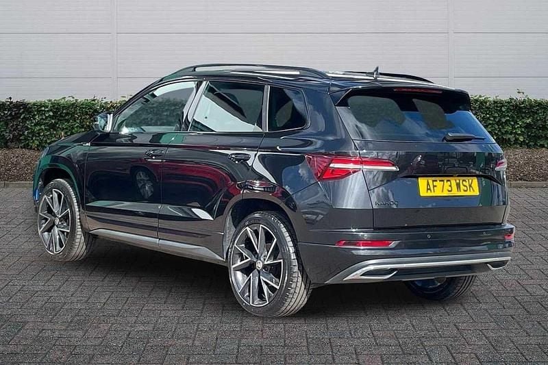 Used Skoda Karoq SportLine 140 HP (102 kW) 2023 Black magic pearl effect SUV