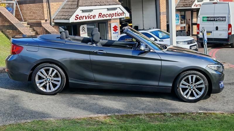 Used BMW 220 Sport Line 184 HP (135 kW) 2016 Grey Cabriolet