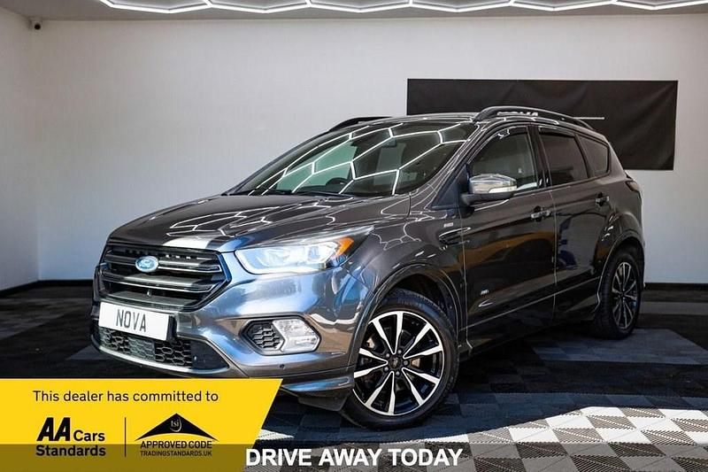 Used Ford Kuga ST-Line 182 HP (133 kW) 2017 Grey SUV