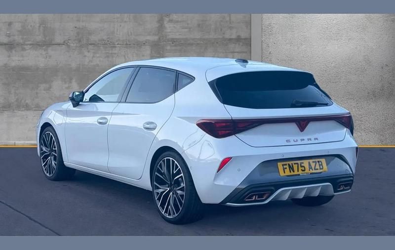 New Cupra Leon VZ2 267 HP (196 kW) 2026 White Hatchback
