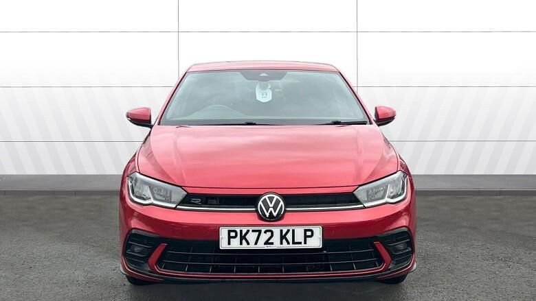 Used VW Polo R-line 95 HP (69 kW) 2022 Red Hatchback