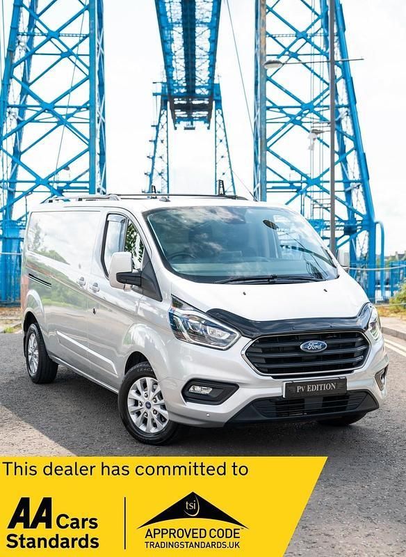 Silver Used 2022 Ford Transit Custom Limited Van | £22,995 (Good price) - Image 1/4