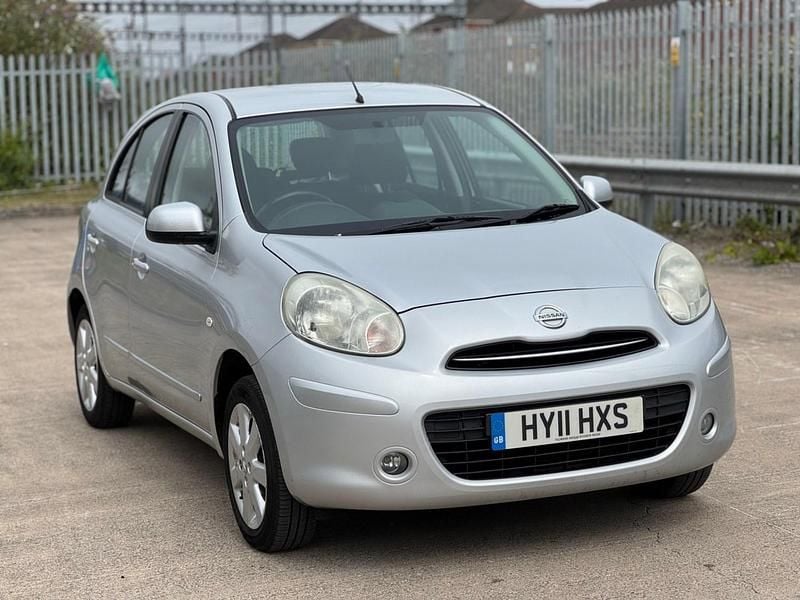 Used Nissan Micra Acenta 2011 Silver Hatchback