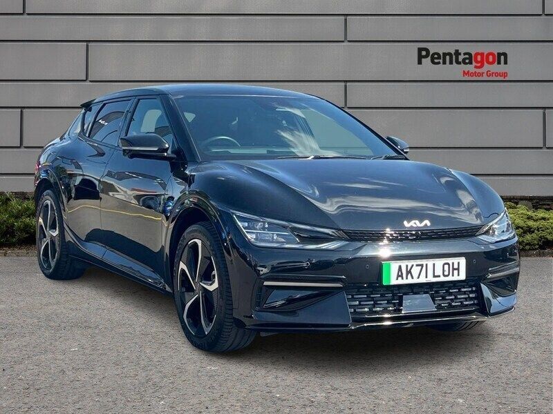 Black Used 2022 Kia EV6 2 SUV | £28,788 (Good price) - Image 1/3