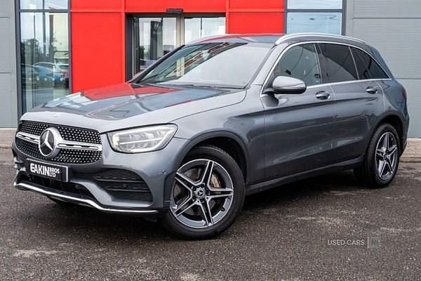 Grey Used 2022 Mercedes GLC220 AMG line Estate | £29,495 (Fair price) - Image 1/4