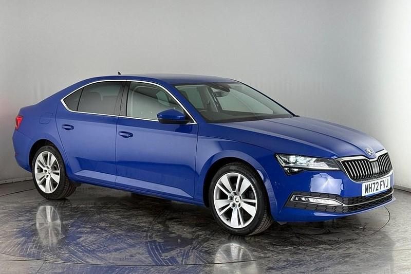 Blue Used 2023 Skoda Superb SE L Hatchback | £22,200 (Fair price) - Image 1/1
