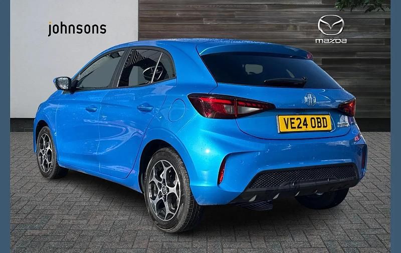Used MG MG3 Trophy 191 HP (140 kW) 2024 Blue Hatchback