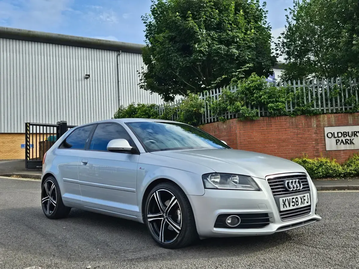 Used Audi A3 S-Line 2008 Silver Hatchback