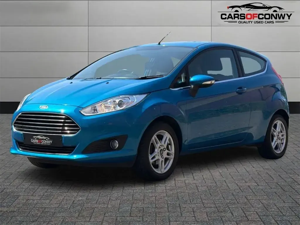 Used Ford Fiesta Zetec 125 HP (91 kW) 2013 Blue Hatchback