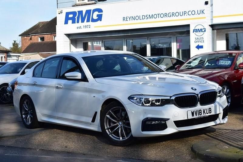 Used BMW 520 M Sport 2018 White Sedan