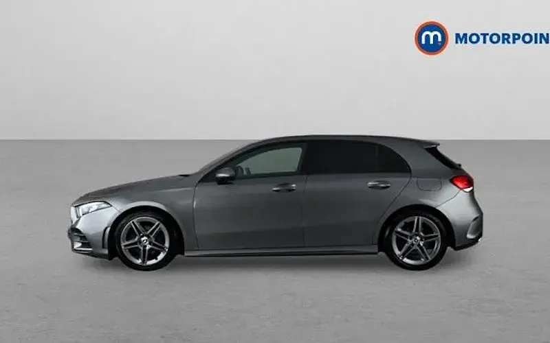 Used Mercedes A200 AMG line 163 HP (119 kW) 2020 Grey Hatchback