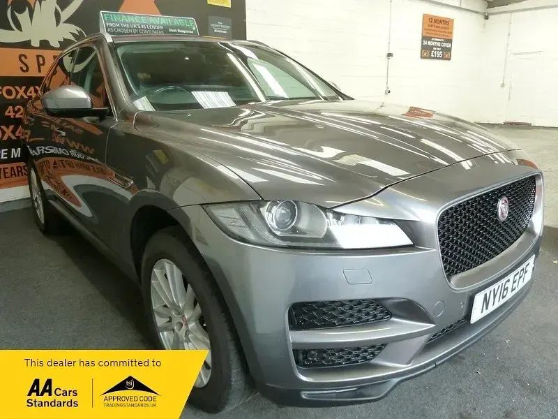 Used Jaguar F-Pace Portfolio 2016 Grey SUV
