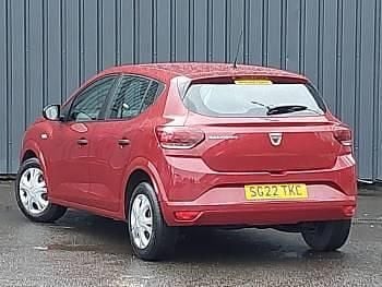 Used Dacia Sandero Essentiel 67 HP (49 kW) 2022 Red Hatchback