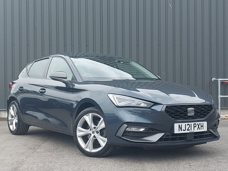 Grey Used 2021 Seat Leon FR Hatchback | £14,998 (A bit pricey) - Image 1/4
