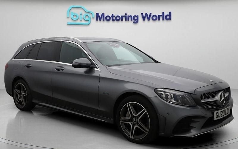 Used 2021 Mercedes C300e AMG line Estate | £17,500 (Good price) - Image 1/4