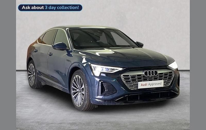 Used Audi Q8 e-tron S-Line 300 kW (408 HP) 2023 Blue SUV