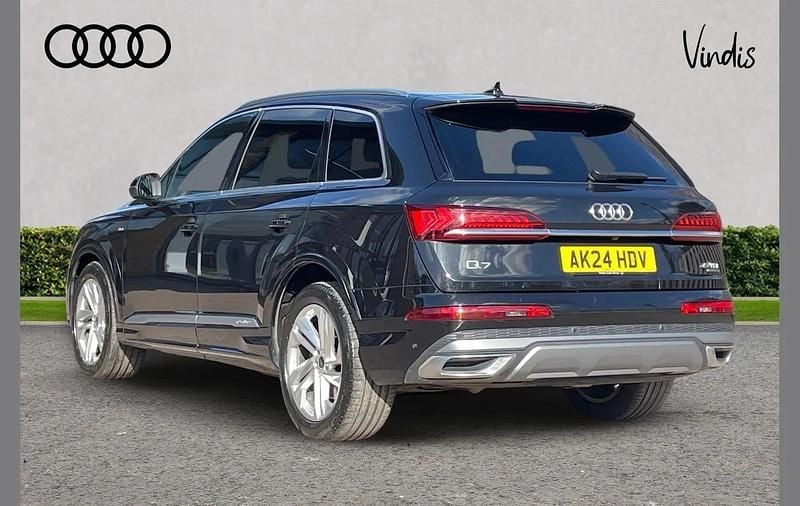 Used Audi Q7 S-Line 228 HP (167 kW) 2024 Black SUV